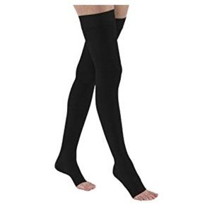 JOBST Thigh High 15-20 Mmhg Open Toe & Silicone